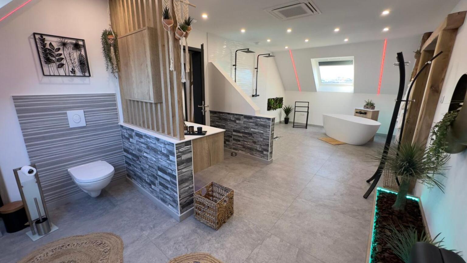 Maison Gite Chez Nounou Sauna Jacuzzi Jardin Arbore Etting Zewnętrze zdjęcie